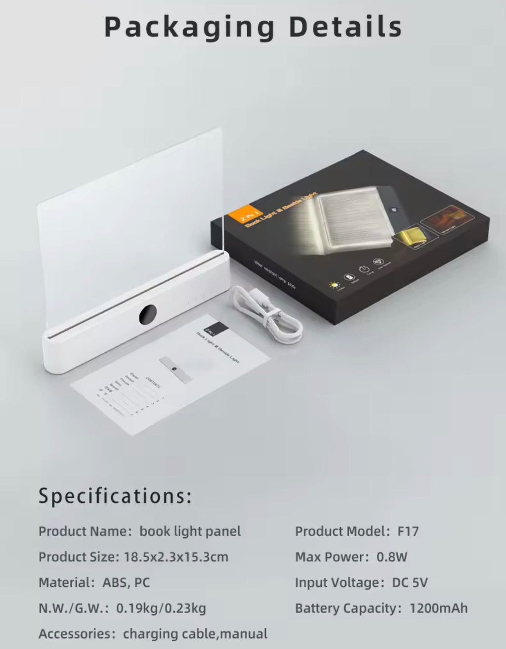 LED Book Light