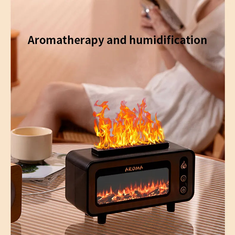 Ultrasonic Flame Oil Diffuser
