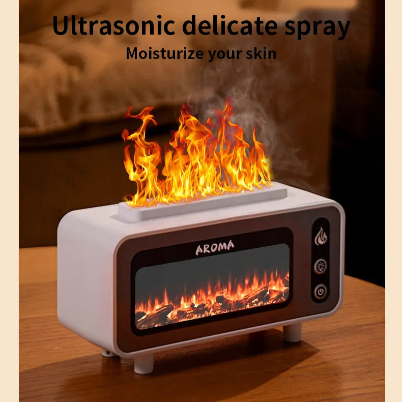 Ultrasonic Flame Oil Diffuser