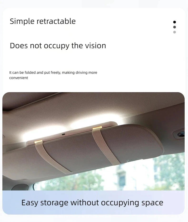 LumiView LED Car Vanity Mirror