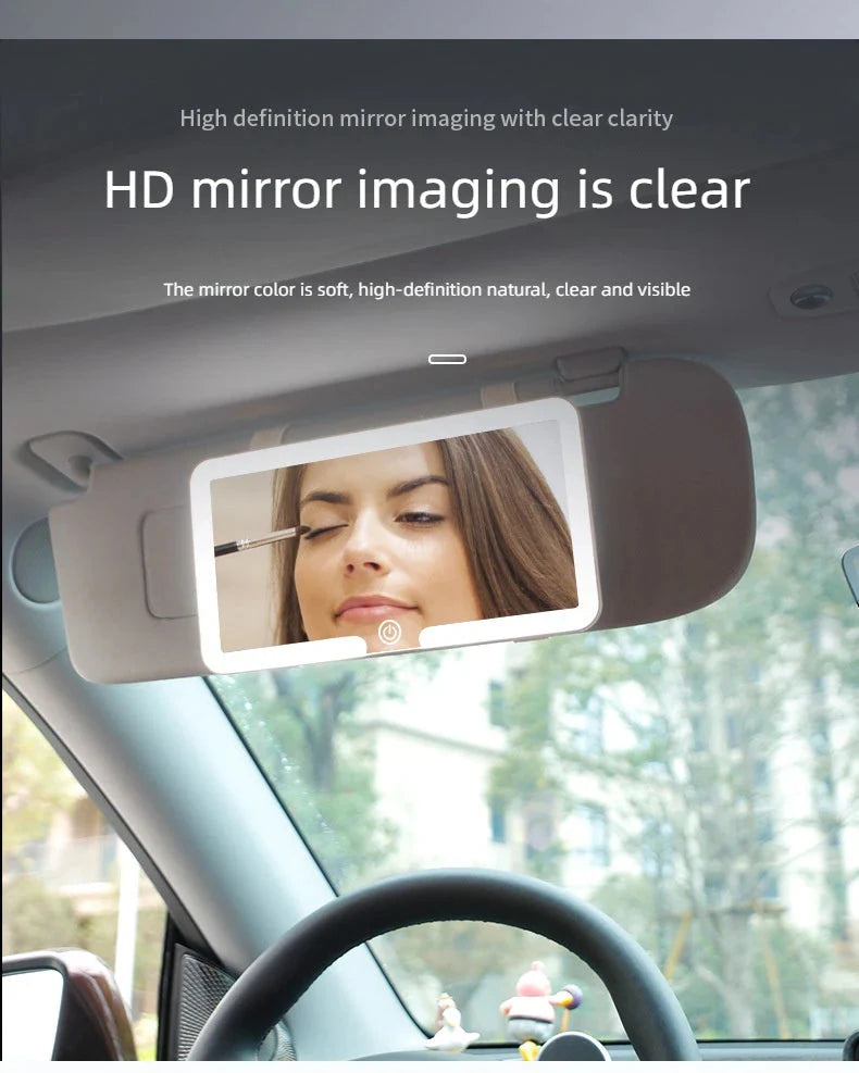 LumiView LED Car Vanity Mirror