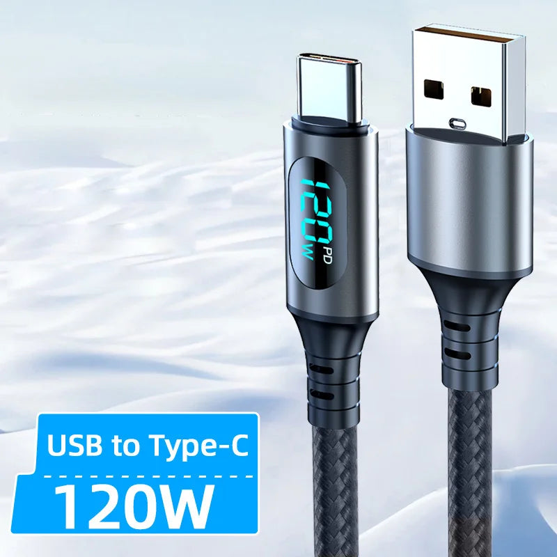VoltSync Digital Display Charging Cable