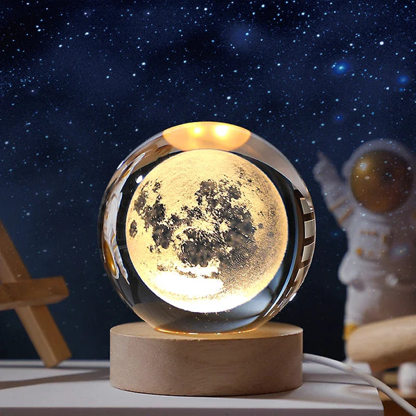 Luminous Crystal Sphere