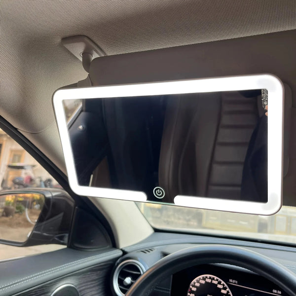 LumiView LED Car Vanity Mirror