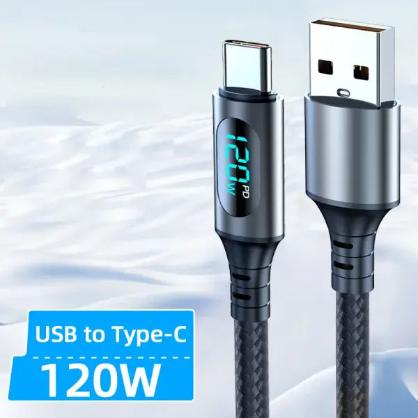 VoltSync Digital Display Charging Cable